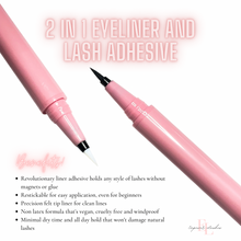 Load image into Gallery viewer, 2 IN 1 Eyeliner &amp; Lash Adhesive
